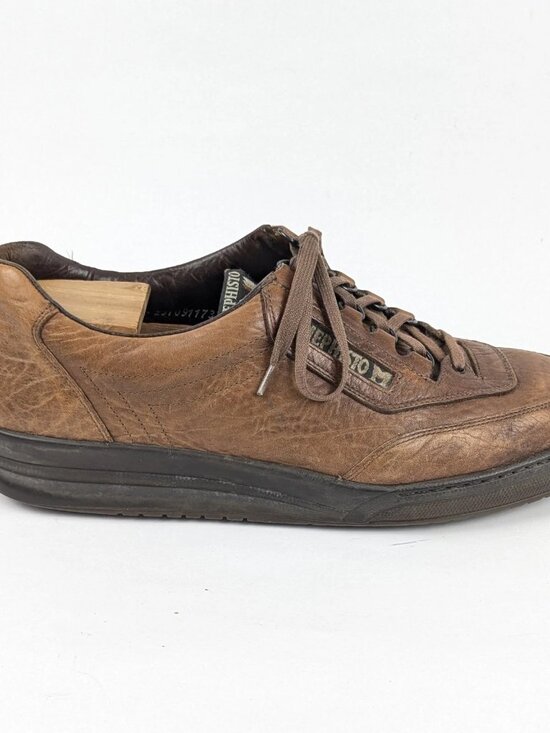 Mephisto Mens Shoes Size 12 Match Brown Leather main image 6